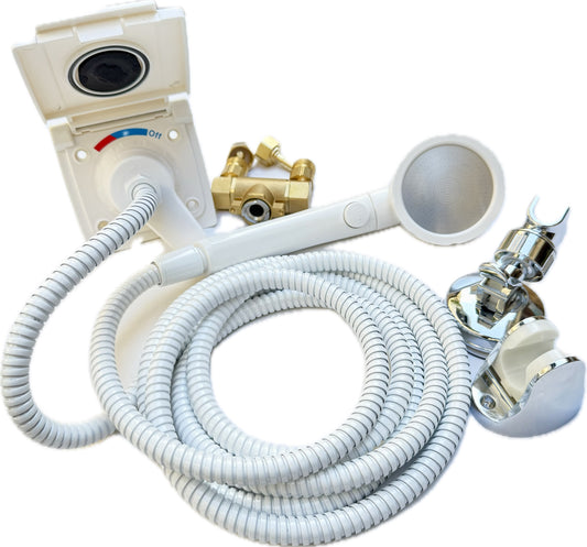 EZY RV Exterior Shower Outlet