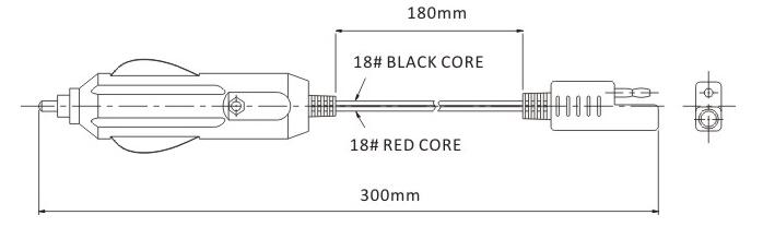 SeaFlo Car Adapter Wiring Harness