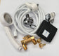 Black lid with 3 Mtr white hose