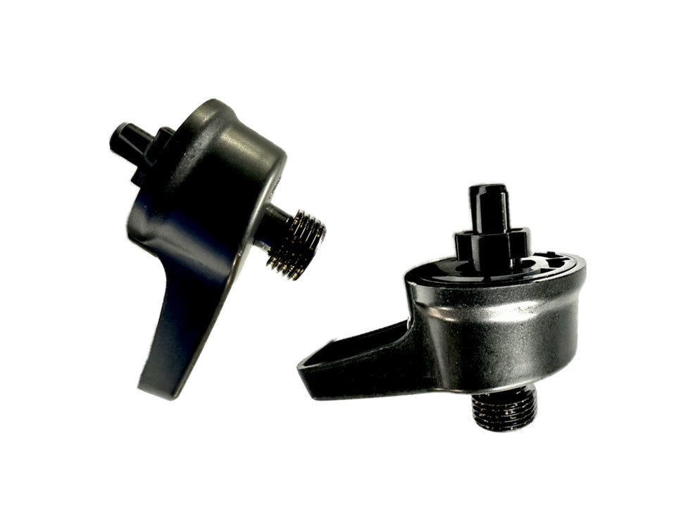 Black Ezy shower outlet adapter half inch BSP thread