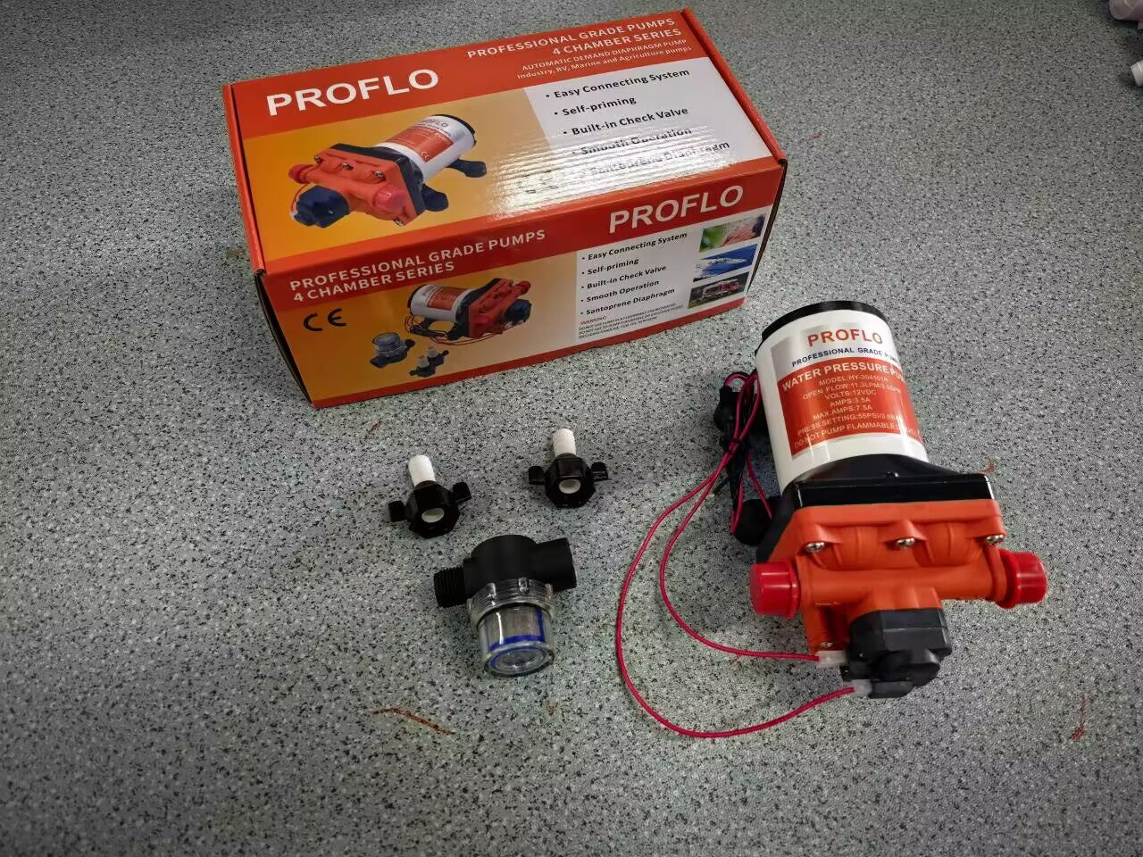 PROFLO Pressure Pump 12V (11.3L 55PSI)
