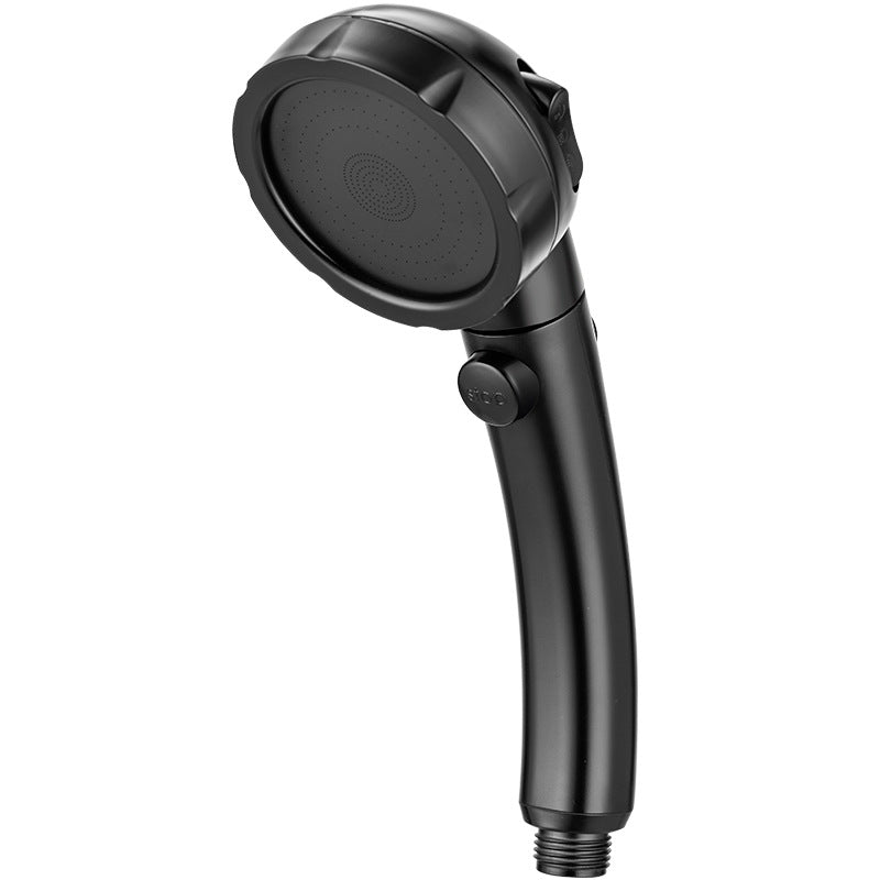 Showerhead with an On/off function and a Three position water spray Head