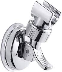 Chrome shower suction cup holder