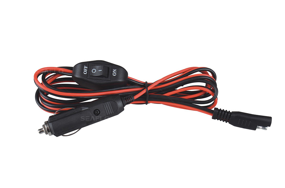 SeaFlo Car Adapter Wiring Harness with On / Off Switch – Aus J