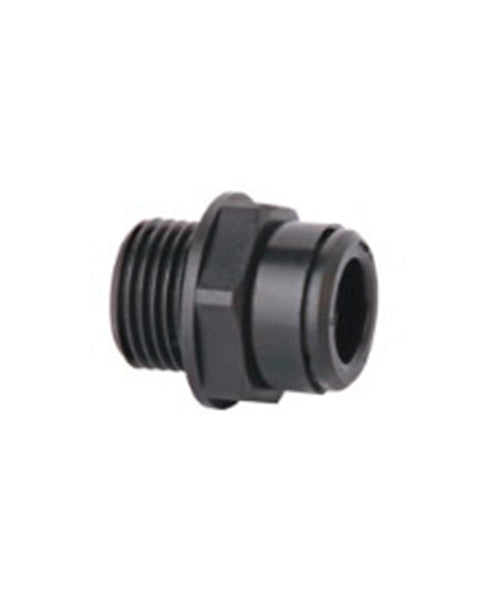(RP15-05) Male Push Fit Connector 12mm 1/2" BSP