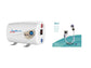 Duoetto MK2 Digital Dual Voltage (12v/240v) Electric 10L Storage Water Heater + Ezy Shower